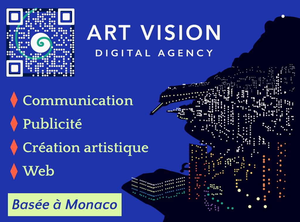 L'agence digitale Art Vision, située sur Monaco, vous accompagne dans l'optimisation de votre site internet.