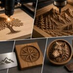 gravure 2d 3d bois verre